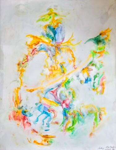 Peinture intitulée "Ariadne (3,2020)" par Andrew Walaszek, Œuvre d'art originale, Aquarelle