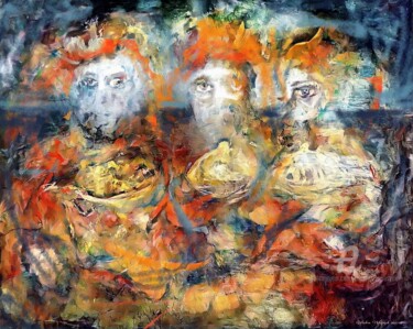 Arts numériques intitulée "Three Kings" par Andrew Walaszek, Œuvre d'art originale, Peinture numérique