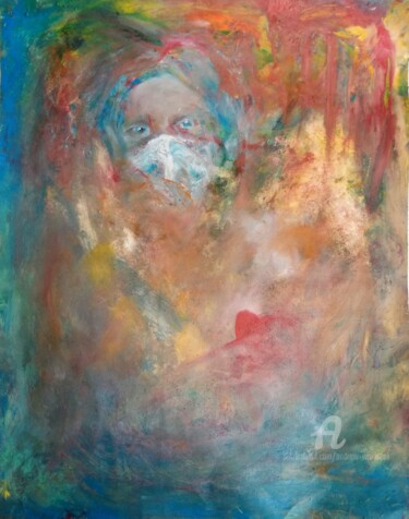 Painting titled "Broken Heart (4,202…" by Andrew Walaszek, Original Artwork, Oil