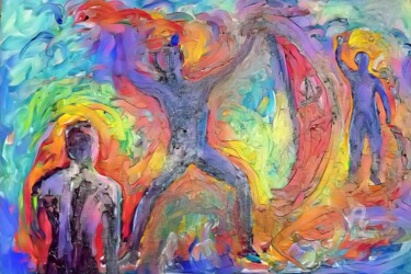 Digital Arts titled "Anger" by Andrew Walaszek, Original Artwork, Digital Painting