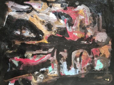 Pittura intitolato "Reflection (1,2020)" da Andrew Walaszek, Opera d'arte originale, Acrilico