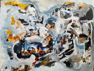 Malerei mit dem Titel "Dusk (2,2021)" von Andrew Walaszek, Original-Kunstwerk, Acryl