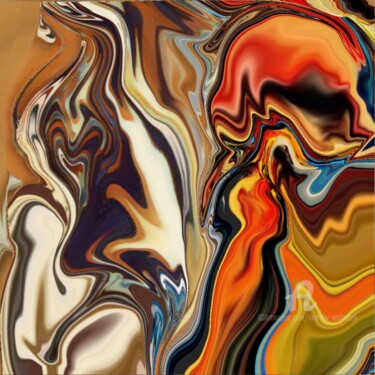 Digitale Kunst mit dem Titel "Fear" von Andrew Walaszek, Original-Kunstwerk, Digitale Malerei