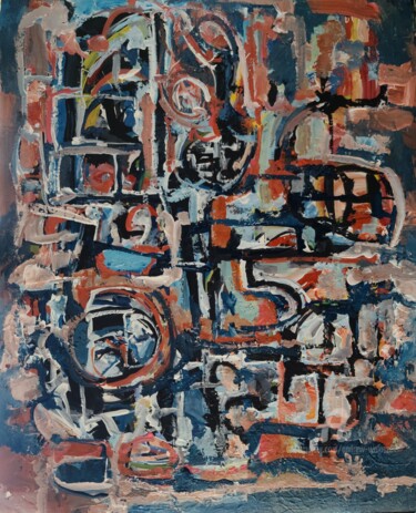 Painting titled "We want to live (3,…" by Andrew Walaszek, Original Artwork, Acrylic