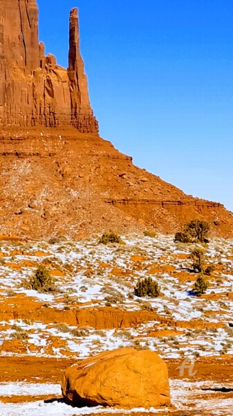 Photographie intitulée "Baby Butte" par Andrew Walaszek, Œuvre d'art originale, Photographie numérique