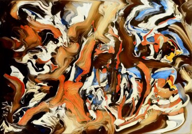 Digitale Kunst mit dem Titel "Bakhmut" von Andrew Walaszek, Original-Kunstwerk, Digitale Malerei