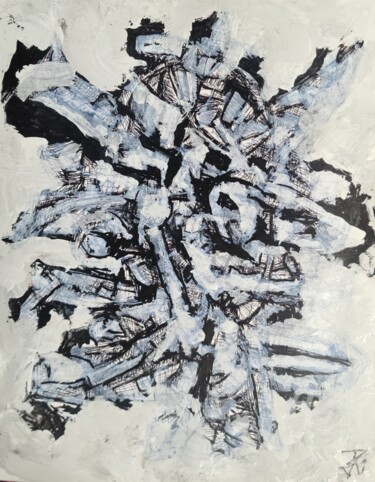 Painting titled "Polyphony" by Andrew Walaszek, Original Artwork, Ink