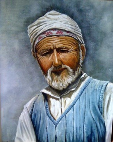 Painting titled "Fisherman" by Andrew Britton, Original Artwork