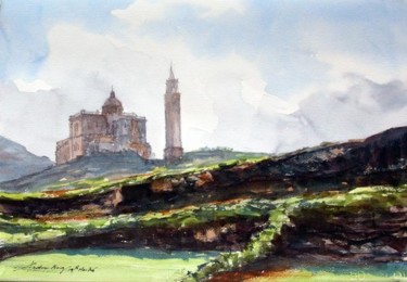 Painting titled "Ta' Pinu, Gozo, Mal…" by Andrew Borg, Original Artwork