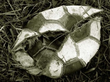 Photography titled "Ball (scrapyard ser…" by Andrew Dokoupil, Original Artwork