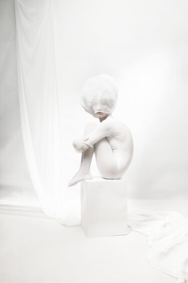 Photographie intitulée "Angel on Earth" par Andrey & Anastasia Petukhovy, Œuvre d'art originale, Photographie numérique