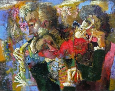 Painting titled "Orchestra" by Andrey Aranyshev, Original Artwork