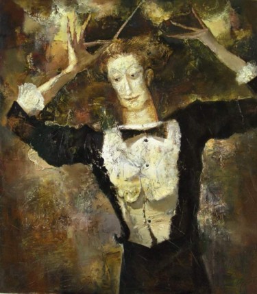 Картина под названием "Conductor" - Andrey Aranyshev, Подлинное произведение искусства