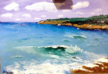 Картина под названием "Cassis waves" - Andrey Aristov, Подлинное произведение искусства