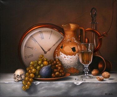 Картина под названием "Новый голландский н…" - Андрей Горенков, Подлинное произведение искусства, Масло