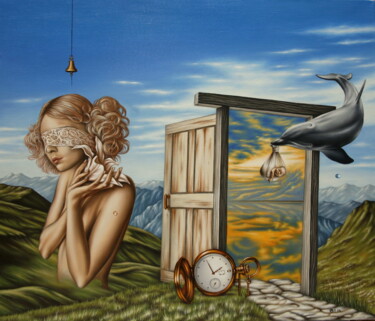 Картина под названием ""Цветок в душе"" - Андрей Горенков, Подлинное произведение искусства, Масло