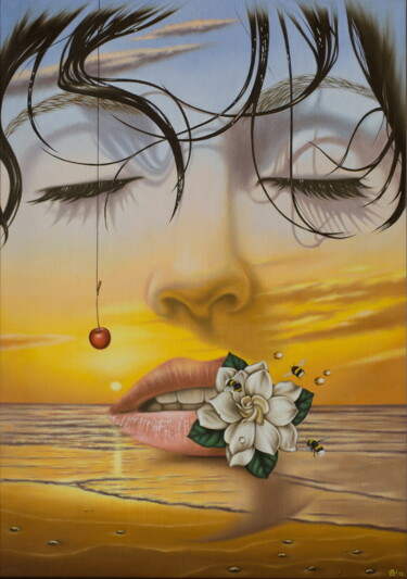 Картина под названием "Сила безмолвия" - Андрей Горенков, Подлинное произведение искусства, Масло