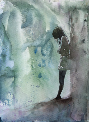 Картина под названием "Состояние Души" - Андрей Яковлев, Подлинное произведение искусства, Акварель