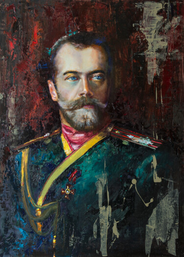 Peinture intitulée "Николай Александров…" par Andrei Iakovlev, Œuvre d'art originale, Huile