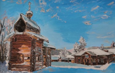 Картина под названием "Тальцы №1" - Andrey Schukin, Подлинное произведение искусства, Акрил