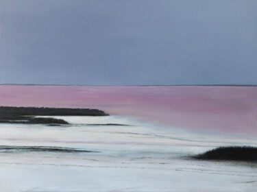 "Pink lake" başlıklı Tablo Andrii Bryzhak tarafından, Orijinal sanat, Petrol