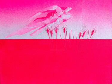 Collages intitulée "Take-2" par Andrii Davydenko, Œuvre d'art originale, Collages Monté sur Autre panneau rigide