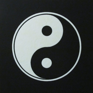 Картина под названием "Yin and Yang" - Andrii Katrych, Подлинное произведение искусства, Акрил