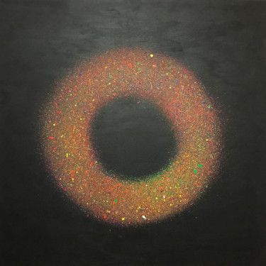 Painting titled "This is not a donut!" by Andrii Katrych, Original Artwork, Acrylic