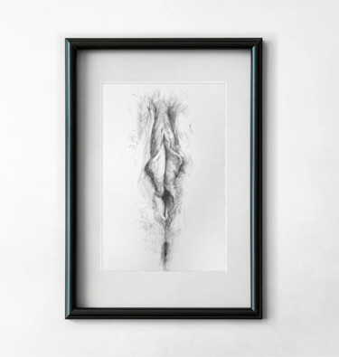 Drawing titled "Women's charms, dra…" by Andrii Safonov, Original Artwork, Pencil