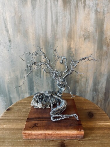 Sculpture titled "Home" by Andruscara Ra, Original Artwork, Wire