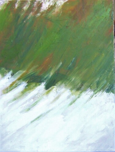 Peinture intitulée "Epping Forest in Wi…" par Andy Hudson, Œuvre d'art originale, Huile