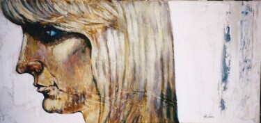 Malerei mit dem Titel "Val" von Andy Hudson, Original-Kunstwerk, Öl Auf Keilrahmen aus Holz montiert