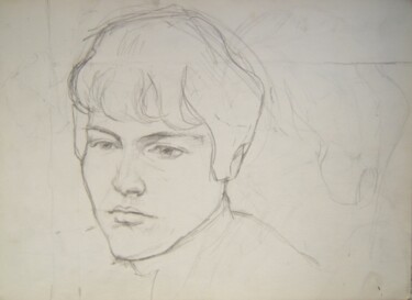Drawing titled "Annette" by Andy Hudson, Original Artwork
