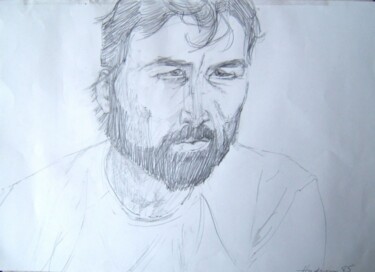 Drawing titled "Portrait of the art…" by Andy Hudson, Original Artwork, Pencil