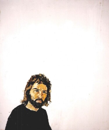 Peinture intitulée "Autoportrait âgé 30…" par Andy Hudson, Œuvre d'art originale, Huile
