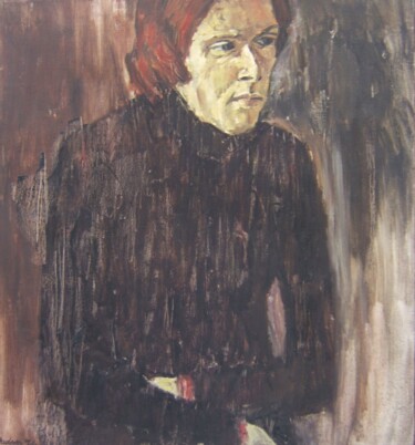 Painting titled "Hamlet (Portrait of…" by Andy Hudson, Original Artwork, Oil