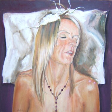 Pintura titulada "Claire" por Andy Hudson, Obra de arte original, Oleo