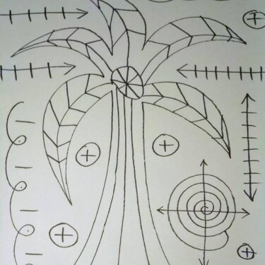 Dessin intitulée "arbre15.jpg" par Andy Pilgrimm, Œuvre d'art originale