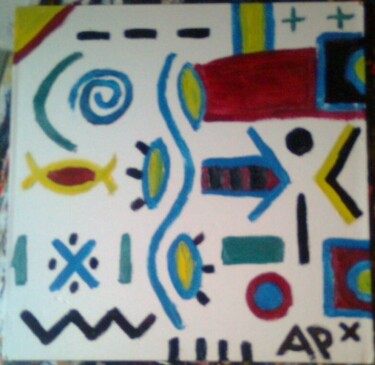 Drawing titled "composition" by Andy Pilgrimm, Original Artwork