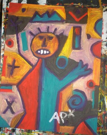 Painting titled "sans titre" by Andy Pilgrimm, Original Artwork