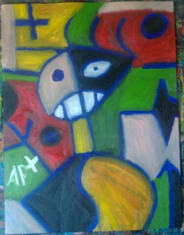 Painting titled "sans titre" by Andy Pilgrimm, Original Artwork