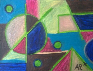 Peinture intitulée "abstrait84.jpg" par Andy Pilgrimm, Œuvre d'art originale