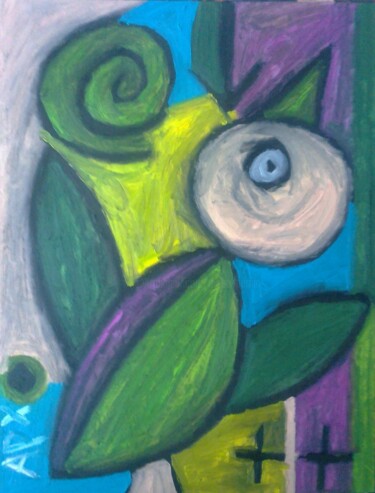 Peinture intitulée "oiseau19.jpg" par Andy Pilgrimm, Œuvre d'art originale