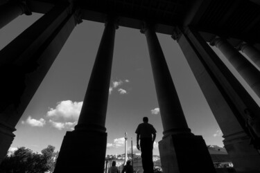 Photography titled "Colonnade" by Andy Ridder, Original Artwork, Digital Photography