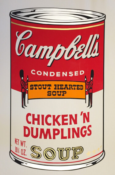 Impressões e gravuras intitulada "Campbells’ Soup / C…" por Andy Warhol, Obras de arte originais, Serigrafia