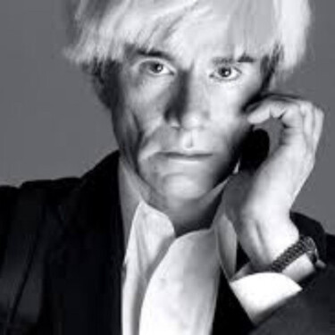 Andy Warhol Profile Picture Large