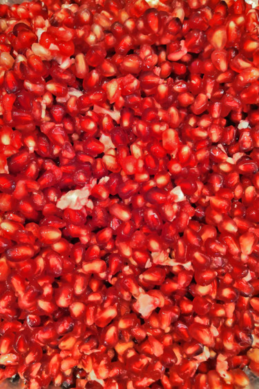 Digital Arts titled "POMEGRANATE SEEDS." by Andy Za, Original Artwork, 2D Digital Work