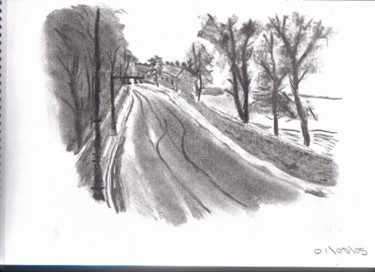 Drawing titled "Preston old road" by Anndy Reay, Original Artwork
