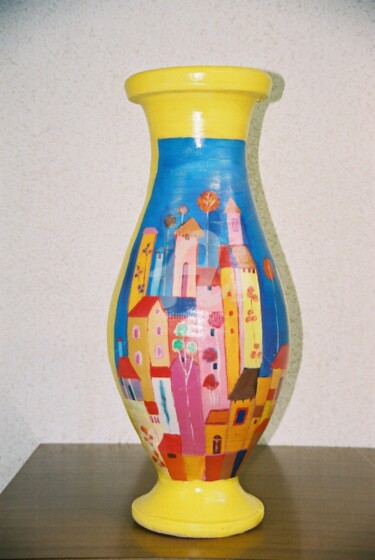 Картина под названием "ceramics" - Anel Gur, Подлинное произведение искусства