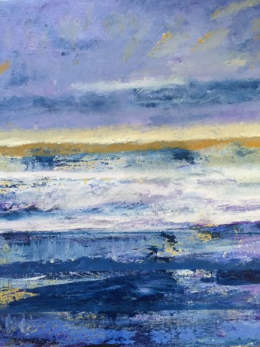 Malerei mit dem Titel "Sound of the Sea" von Angel Griffin, Original-Kunstwerk, Acryl